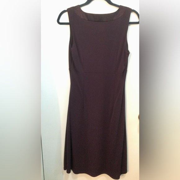 Ann Taylor LOFT plum Women's Dress - Picture 2 of 8